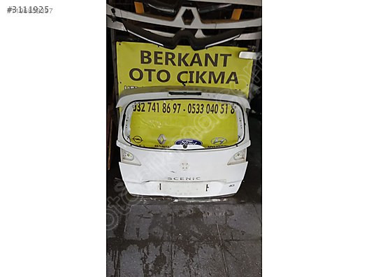 Renault scenic3 bagaj kapağı 10.000 TL
