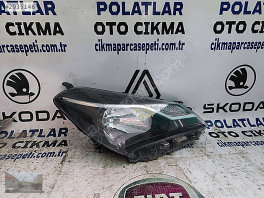 Toyota Yaris ön sağ far orijinal