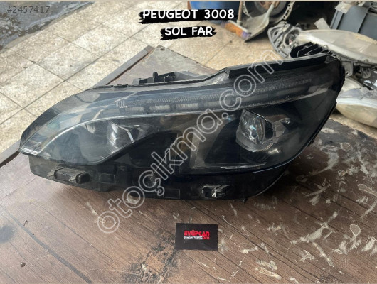 PEUGEOT 3008 SOL ÖN FAR ORJİNAL EYUPCAN OTO'DA