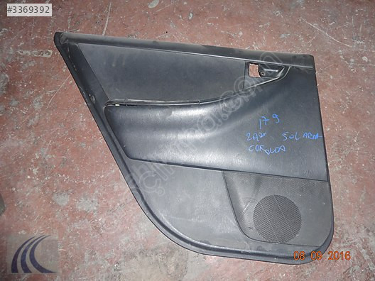 TOYOTA COROLLA 2003 ÇIKMA SOL ARKA KAPI DÖŞEMESİ
