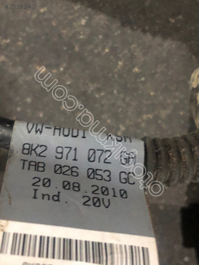 8K2971072GA AUDİ A4 A5 Q5 2.0 TFSİ CDN MOTOR EVİ TESİSATI