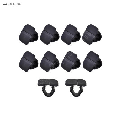 1H5863849 MOTOR KAPUT KEÇE BAGLANTI KLİPSİ 10 LU SET BÜYÜK