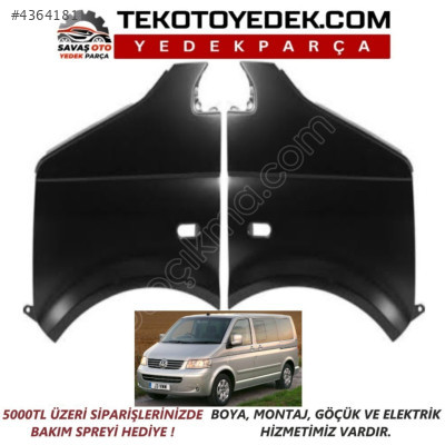 TRANSPORTER T5 T6 ARKA TAMPON 2004 2005 2006 VE ÜZERİ / KAMPANYA