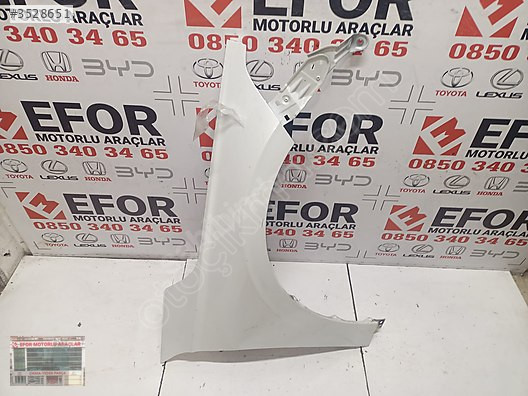 HONDA CİVİC FE1 ORJİNAL ÇIKMA SAĞ ÖN ÇAMURLUK 23+