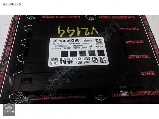 13526398 OPEL ASTRA K Gövde Kontrol BEYNİ