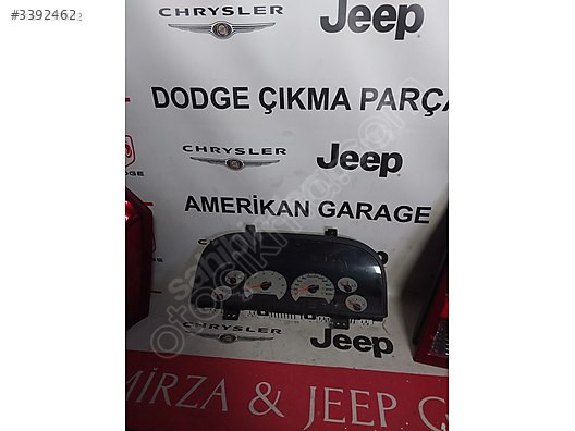 jeep grand cherokee orjinal gösterge paneli