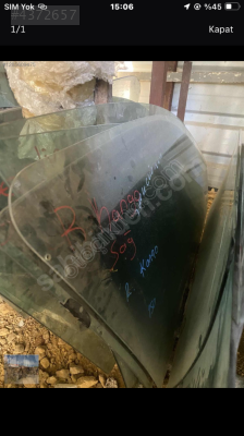 Renault kangoo sağ ön cam