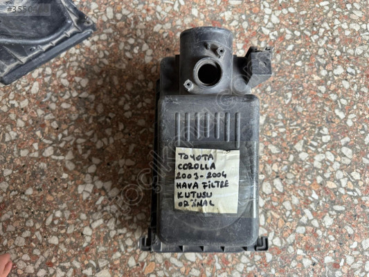 TOYOTA COROLLA HAVA FİLTRE KUTUSU 03-05 MODLE ORJİNAL ÇIKMA