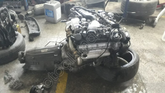 MERCEDES CLS W221 KASA 642 ORJİNAL ÇIKMA KOMPLE MOTOR VE ŞANZIMAN