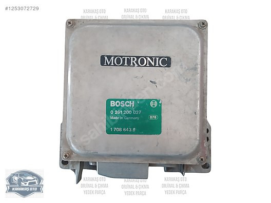 BMW E30 E28 MOTOR BEYNİ ORJİNAL ÇIKMA 0261200027
