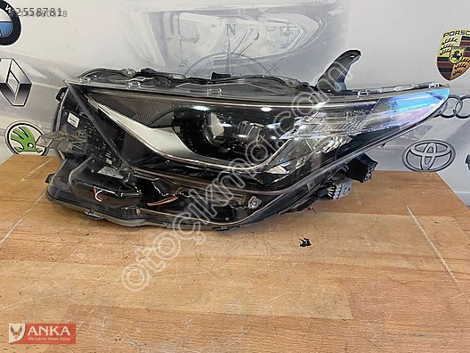 2015-2018 TOYOTA AURİS ÇİFT MERCEKLİ SOL FAR ORJİNAL ÇIKMA