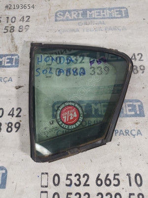 ÇIKMA HONDA CİVİC FB7 SOL ARKA KELEBEK CAMI