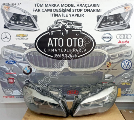 BMW 5 SERİSİ  F10 ORJINAL ÇIKMA PARÇA SAĞ SOL FAR