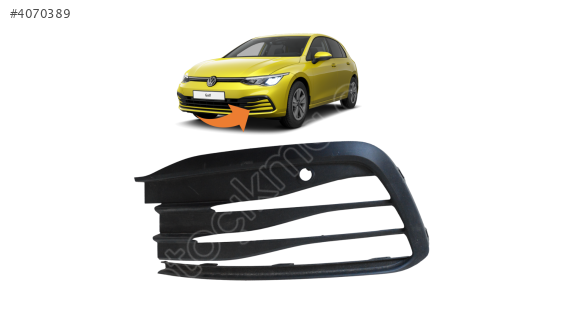 5H0853665J VW GOLF8 2020 SOL SİS KAPAK