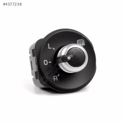 1Z1959565 SKODA OCTAVİA 05-08 AYNA AYAR DÜGMESİ KROMLU