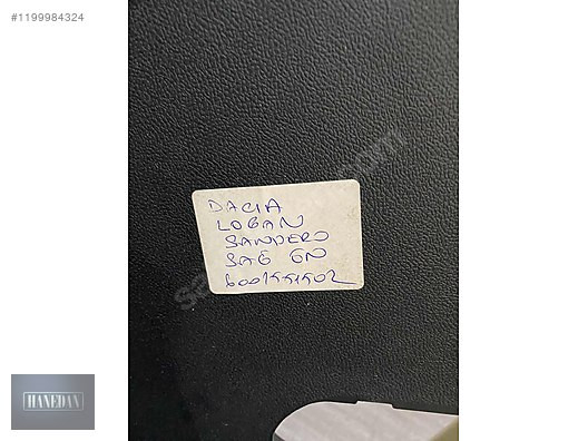DACİA LOGAN SAĞ ÖN KAPI DÖŞEMESİ 6001551502