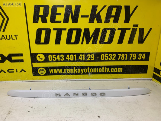 848103563R RENAULT KANGOO BAGAJ KAPAĞI ÇITASI ORJ ÇIKMA RENKAY