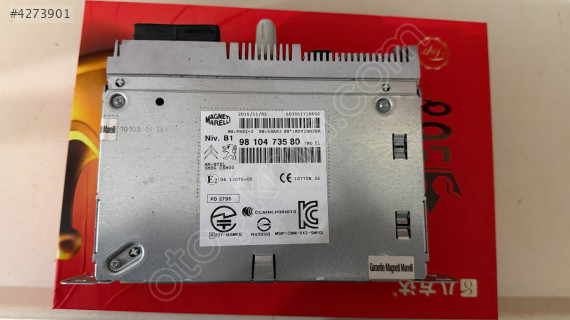 Peugeot Citroen SMEG IV2 GPS Stereo Radyo Ana Ünite