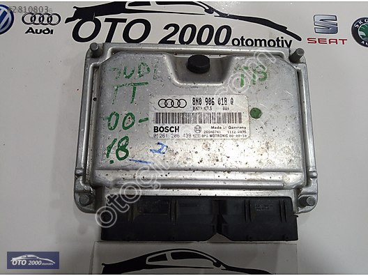 8N0906018Q-8N0997018HX AUDI TT 1.8 APP MOTOR BEYNİ