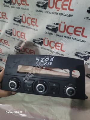 BMW E60 ORJİNAL KLİMA KONTROL PANELİ ÜÇEL OTO