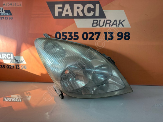 TOYOTA VERSO SAĞ FAR ORJİNAL 01-03