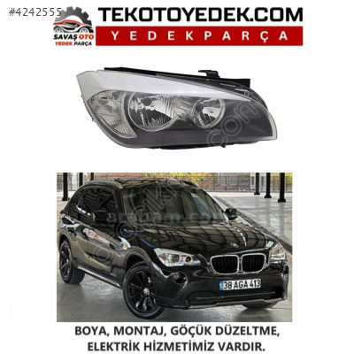 BMW X1 E84 ÖN FAR SAĞ SOL 2009 2010 2011 2012 2013 2014 KAMPANYA