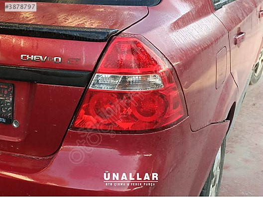 CHEVROLET AVEO ARKA STOP ve TÜM AKSAMLAR | ÜNALLAR OTO ÇIKMA |