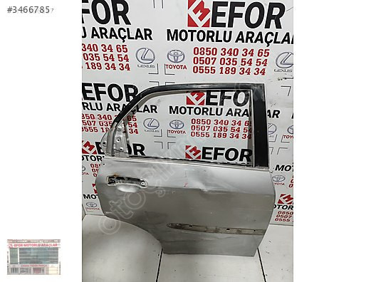 HONDA CİTY ORJİNAL ÇIKMA SAĞ ARKA KAPI 06-09