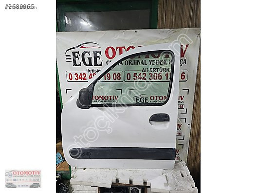2004/2012 RENAULT KANGO 2 BEYAZ SOL ÖN KAPİ ORJINAL HATASIZ