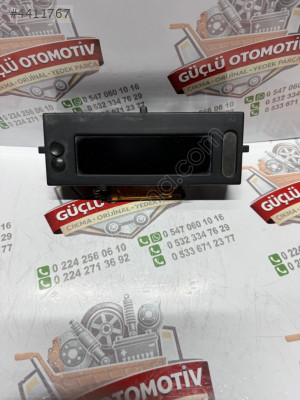 RENAULT MEGANE 3 DİJİTAL SAAT BİLGİ EKRANI ORİJİNAL SÖKME