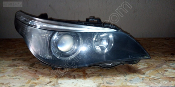 BMW E60 5 Serisi Sağ Far ve Diğer Oto Çıkma Parçaları