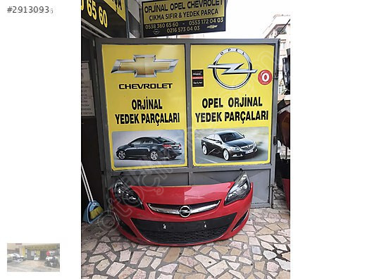 Opel astra j dolu ön tampon sağ sol takım farlar ORJİNAL OTO