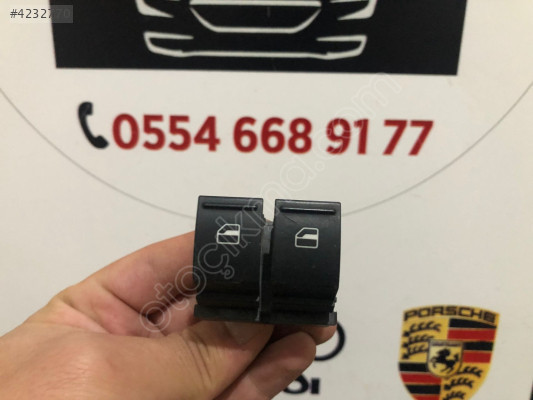VOLKSWAGEN GOLF-5 CADDY SOL ÖN CAM DÜĞMESİ ORJİNAL