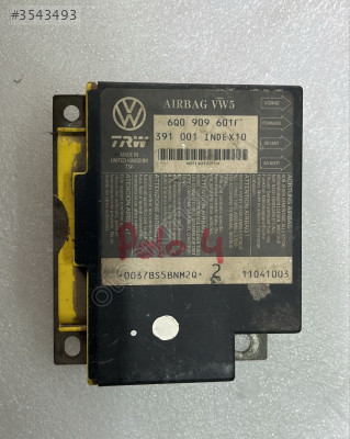 VOLKSWAGEN POLO AİRBAG BEYNİ ÇEVİK OTO ORJİNAL ÇIKMA BURSA