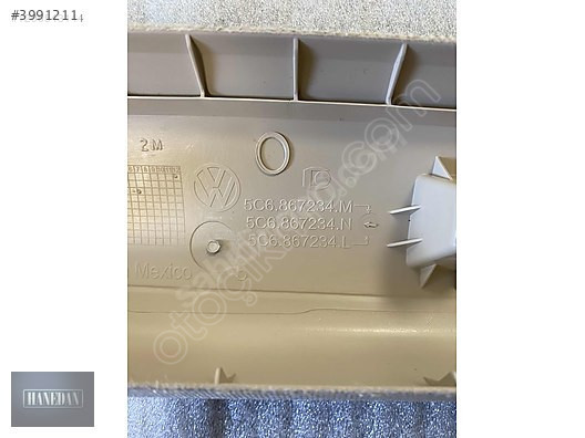 VW JETTA SAĞ ÖN DİREK DÖŞEMESİ 5C6867324M