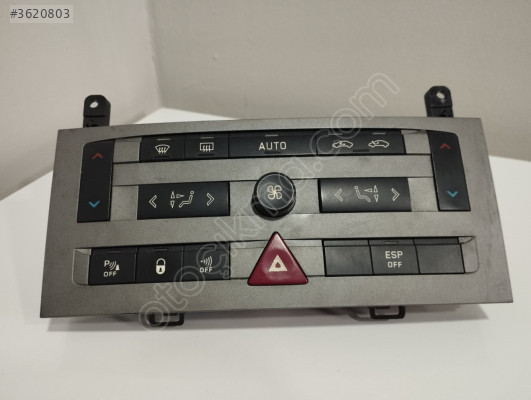 PEUGEOT 407 KLİMA KONTROL PANELİ ORİJİNAL ÇIKMA