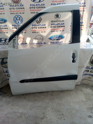 Doblo geniş aile sol ön kapı orijinal beyaz göçük hasarlı