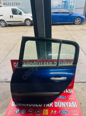 RENAULT MEGANE 2 SOL ARKA KAPI HATCHBACK DOLU HATASIZ ORJİNAL