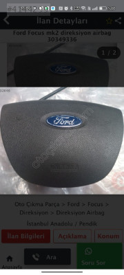 Focus airbag direksiyon eybeyi