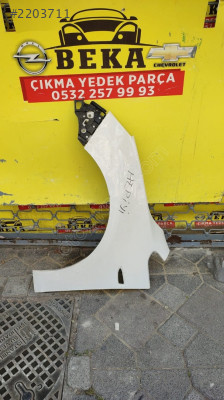 OPEL ASTRA J BEYAZ ÇAMURLUK SOL ÇIKMA ORJİNAL YEDEK PARÇA