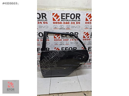 TOYOTA COROLLA SOL ARKA KAPI ORJİNAL ÇIKMA YEDEK PARÇA 07-12