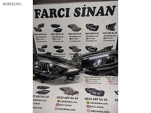 FIAT EGEA YENİ KASA LEDLI SAĞ SOL FAR ÇIKMA ORİJİNAL