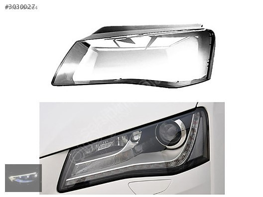 AUDİ A8 SOL FAR CAMI SIFIR 2010-2013
