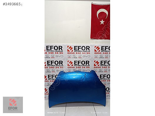 TOYOTA YARİS MOTOR KAPUTU ÇIKMA ORJİNAL YEDEK PARÇA 00-05