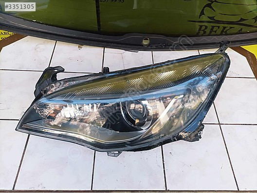 OPEL ASTRA J COSMO SOL FAR ÇIKMA ORJİNAL ÇIKMA ORJİNAL YEDEK PRÇ
