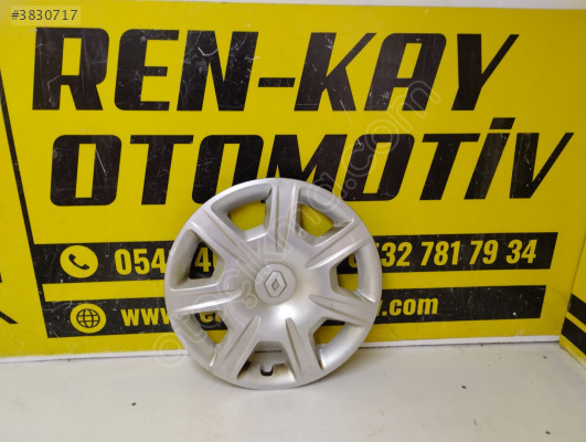 403156416R RENAULT CLİO 3 JANT KAPAĞI (ADET) ORJ ÇIKMA RENKAY OTO