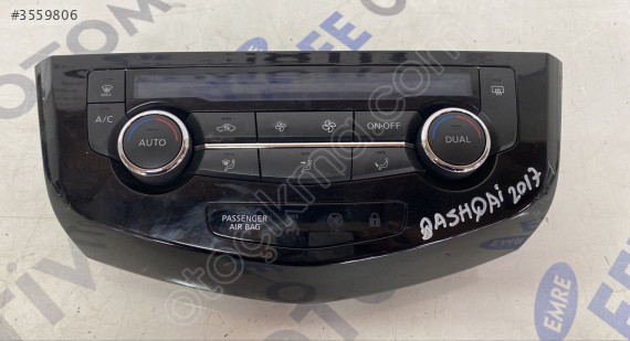 nissan qashqai 2017 klima kontrol paneli (son fiyat)