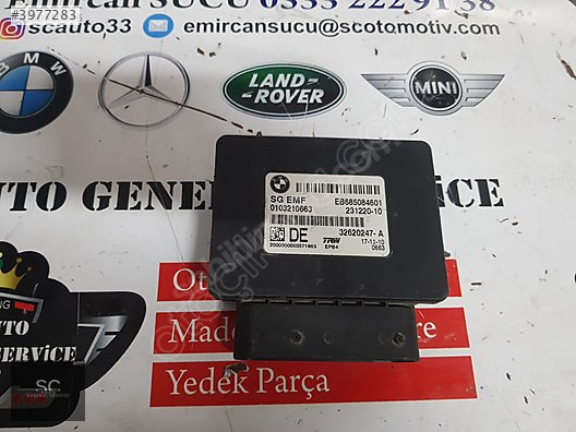 BME 5 SERİSİ F10 EL FRENİ BEYNİ 23122010