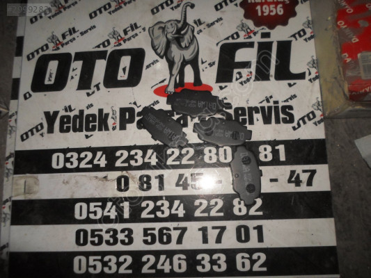 NİSSAN MİCRA 1993-02 (247-6360) ARKA BALATA SIFIR DAIWA