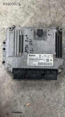 Citroen C3 Peugeot 207 1.6 HDI Motor Beyni 0281013868 EDC16C34
